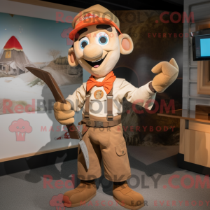 Mascot karakter van een...