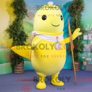 Mascot karakter van een...