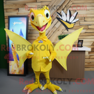 Personagem de máscara de um...