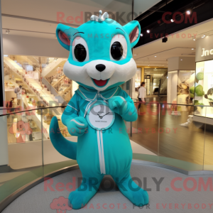Mascot karakter van een...
