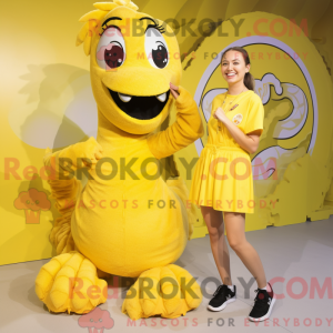 Mascot character of a...