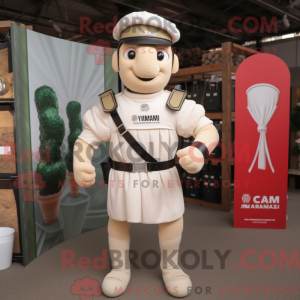 Mascot character of a Cream...