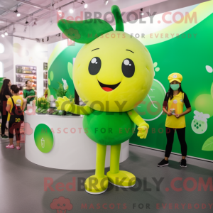 Máscara de cor verde com...
