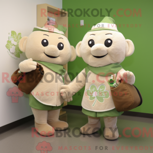 Mascottekarakter van een...