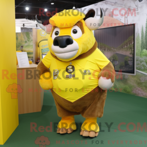 Mascot karakter van een...