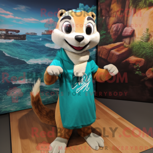 Mascottekarakter van een...