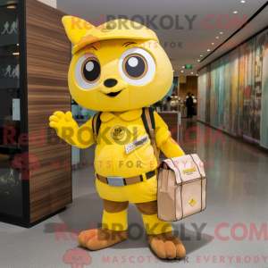 Mascot character of a...