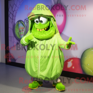 Mascot character of a Lime...