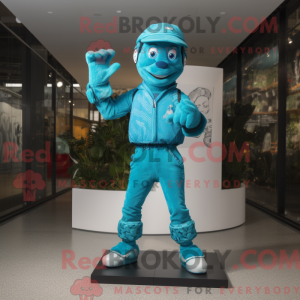 Personnage mascotte d...