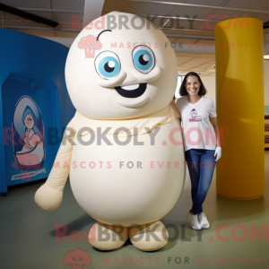 Mascot character of a Cream...