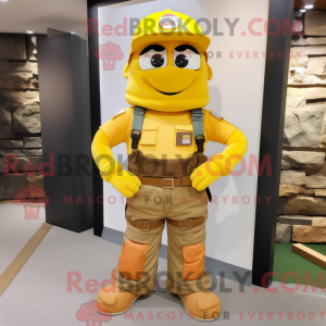 Mascottekarakter van een...