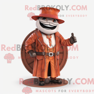 Mascot character of a Rust...