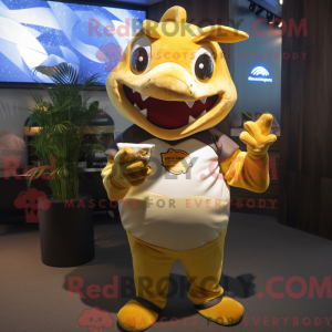 Mascottekarakter van een...