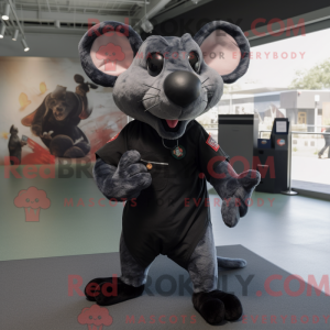 Mascottefiguur van een...