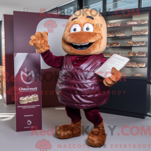 Mascottekarakter van een...