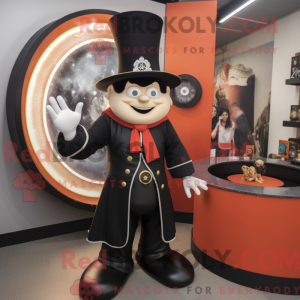 Mascot character of a Black...