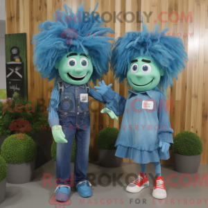 Mascottekarakter van een...