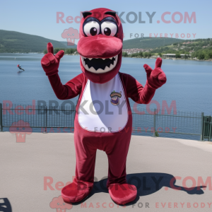 Mascot character of a...