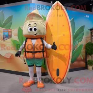 Mascottekarakter van een...