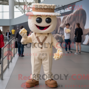 Mascottefiguur van een...