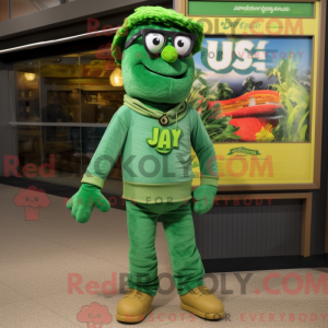 Mascot karakter van een...