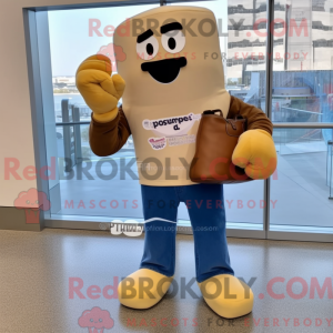 Personnage mascotte d un...