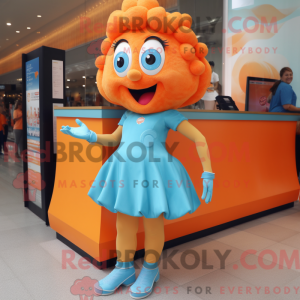Personnage mascotte d un...