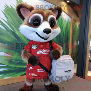 Mascot character of a Red...