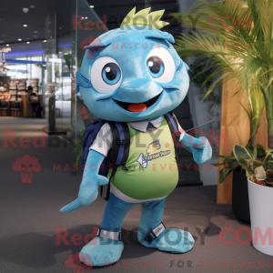 Mascot karakter van een...