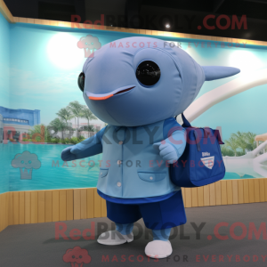 Mascot character of a...