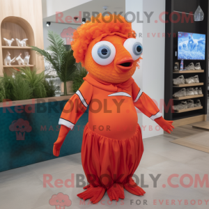 Mascottekarakter van een...