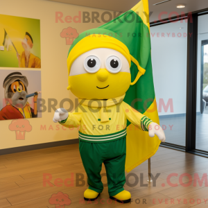 Personnage mascotte d un...