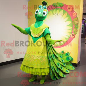 Mascot character of a Lime...