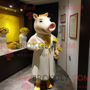 Mascot character of a...