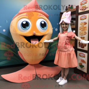 Mascottekarakter van een...