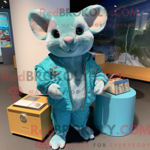 Mascot karakter van een...