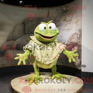 Mascottefiguur van een...
