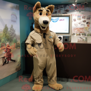 Personnage mascotte d un...
