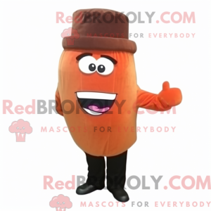 Mascot character of a Rust...