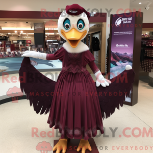 Mascottekarakter van een...
