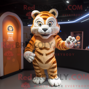 Mascottekarakter van een...