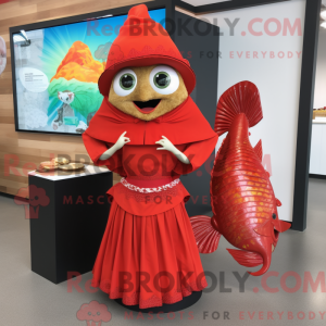 Personaje mascota de Red...