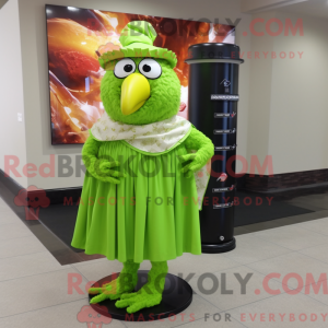 Mascot character of a Lime...