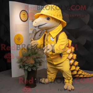 Mascot karakter van een...
