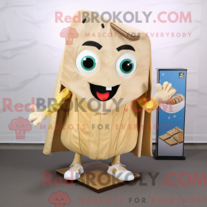 Mascottefiguur van een...
