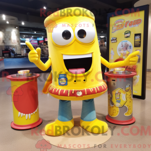 Mascot character of a...