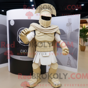 Mascot character of a Cream...