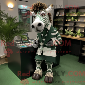 Mascottefiguur van een...