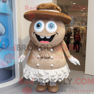 Mascottefiguur van een...