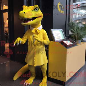 Mascot character of a...